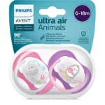 پستانک الترا ایر 6 تا 18 ماه فیلیپس اونت Philips Avent مدل Scf080/07